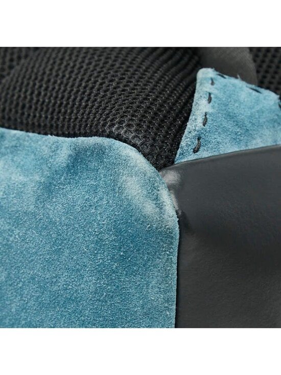Fendi Selleria Croco Backpack Blue Black Suede Leather main image 9
